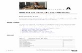 NOA and NPI Codes, CPC and TMR Values - cisco.com Cisco PGW 2200 Softswitch Release 9 Dial Plan Guide (through Release 9.7) OL-1141-21 Appendix A NOA and NPI Codes, CPC and TMR Values