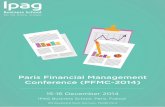 Paris Financial Management Conference (PFMC-2014)khuongnguyen.free.fr/PFMC2014/BookletPFMC2014.pdfVan Son Lai, Laval University, Canada ... Topic: Global Preferences ... Chair: Anh