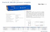 Switch Mode power supply - NORATEL Mode power supply DC power supplies Type WRA Industrial power supply for electronics requiring stabilised DC voltage – 3-phase AC input voltage.
