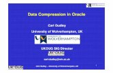 2007-K-DB-Dudley-Compressing data Oracle - … partitioned table with bitmap index in 3 partitions Compression of Partitions with Bitmap Indexes in Place CREATE TABLE emp_part PARTITION