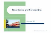 Time Series and Forecasting - جامعة الملك سعودfac.ksu.edu.sa/sites/default/files/chapter_16_0.pdf · Time Series and Forecasting Chapter 16 ... Its combined attendance