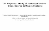 An Empirical Study of Technical Debt in Open-Source Software …csse.usc.edu/new/wp-content/uploads/2017/01/An-Empi… ·  · 2017-04-06An Empirical Study of Technical Debt in Open-Source
