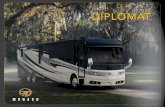 2016 DIPLOMAT -   · PDF fileQ Auxiliary Start Circuit ... Bench BATHROOM. AT YOUR FINGERTIPS ... weight of this motorhome with its towed vehicle. Towing and