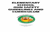 Gun Safety Lesson - Virginia Department of · PDF fileEELLEEMMEENNTTAARRYY SSCCHHOOOOLL GGUUNN SSAAFFEETTYY GGUUIIDDEELLIINNEESS AANNDD CCUURRRRIICCUULLUUMM ... Kindergarten Lesson