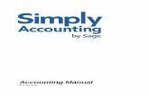 Simply Accounting -- Accounting Manual - · PDF file2006 SA AM Cdn title page (08-30-05) colour.doc, printed on 9/22/2005, at 4:45:26 PM. Last saved on 9/22/2005 4:45:00 PM. Accounting