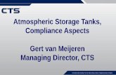 Atmospheric Storage Tanks, Compliance Aspects Gert · PDF fileStorage tank design standards: -EN 14015 ... Tank without IFR (reference tank) ... Double deck EFR Liquid mounted shoe