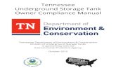 Tennessee Underground Storage Tank Owner ... - tn.gov manual is designed to help owners and operators of underground storage tanks comply with Tennessee Petroleum Underground Storage