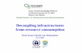 Decoupling infrastructures from resource consumptionfrom · PDF file · 2013-12-18Parallel Session 1b. Infrastructures and Urban Development Decoupling infrastructures from resource