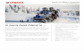 A man's best friend is Double wishbone front suspension ... · PDF fileDouble wishbone front suspension ... Snowmobiles are built to operate within their design limits. For durability,