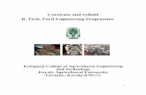Curricula and Syllabi B. Tech. Food Engineering Programmekcaet.ac.in/downloads/Food sylla_2011_mod_Mar2013.pdf · Curricula and Syllabi B. Tech. Food Engineering Programme ... 8 Fden.2207