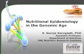 Nutritional Epidemiology in the Genomic Age - · PDF fileEpidemiology –study and analysis of ... Can design new preventative and therapeutic strategies ... Overweight/obese Hispanic