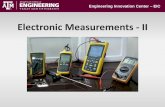 Electronic Measurements - II - Dwight Look College of ... Measurements - II Engineering Innovation Center –EIC Hand-held Measuring Devices Engineering Innovation Center –EIC •