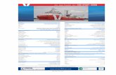 Vessel particulars VOS Start - vroon.nl START20171201093152.pdf · Class notation Automatic Identification System (AIS) ... Bilge holding abt 15 m3 Total 87 beds ... complies to the
