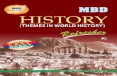(THEMES IN WORLD HISTORY)THEMES IN WORLD HISTORY) In accordance with the Latest Syllabus and Textbook issued by NCERT/CBSE CMYK CLASS XI-DINESH GAKHAR By HISTORY Price : MBD House,