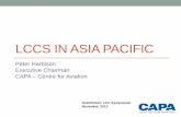LCCS IN ASIA PACIFIC - International Civil Aviation … impact in Asia Pacific 2003-2013 •In the short space of a decade, low cost airlines have transformed the Asia Pacific airline