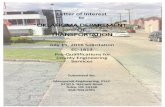 ~tter of Interest for - · PDF fileRecent urban designs include both arterial and non-arterial street rehabilitation ... The DBE utilization goal on this project is ... Certificate