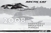 SnowmobileSnowmobile Operator’sOperator’s Manual · PDF fileLIMITED WARRANTY Arctic Cat Inc. (hereinafter referred to as Arctic Cat) extends a limited warranty on each new Arctic