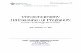 Ultrasonography (Ultrasound) in Pregnancy · PDF fileUltrasonography (Ultrasound) in Pregnancy ... performed in the third trimester unless the pregnancy is considered a ... asthma,