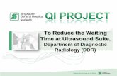 To Reduce the Waiting Time at Ultrasound Suite Reduce The Waiting Time.pdfTo Reduce the Waiting Time at Ultrasound Suite, Department of Diagnostic Radiology (DDR) AIM AND OBJECTIVES