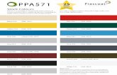 colour card - Plascoat Systems · PDF fileI closest RAL 5017 I RAL 7035 I closest RAL 7046 I RAL 3009 I RAL 9005 I RAL 9006 Whilst every effort is made to ensure the colours on this
