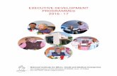 EXECUTIVE DEVELOPMENT PROGRAMMES 2016 - 17 - …nimsme.org/nimsme_hindi/ranzo/uploads/articles/National Executive... · EXECUTIVE DEVELOPMENT PROGRAMMES 2016 - 17 National Institute