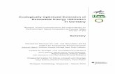 Ecologically Optimized Extension of Renewable Energy ... · PDF fileEcologically Optimized Extension of Renewable Energy Utilization in Germany Research Project commissioned by the