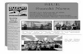 SIUE Suzuki News · PDF fileEnsembles Concert 2pm ... SIUE Suzuki News Twinkle ... Volume Two. WHO: Suzuki violin and cello students ages 4 and up may register for the Suzuki Work