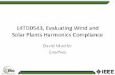 14TD0543, Evaluating Wind and Solar Plants Harmonics ... · PDF fileANSI C84.1 • Electric Power Systems and Equipment - Voltage Ratings (60 Hertz) –ANSI C84.1 (1989) –ANSI C84.1