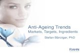 Anti-Ageing Trends - The · PDF fileAnti-Ageing Trends Markets, Targets, Ingredients . 2 Anti-Ageing Trends Contents RAHN Market Data (Facial Care) ... NOAEL MoS Trend 1: Awareness