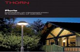 Plurio - Welcome to the Thorn Lighting · PDF file* Miljöområden anges i EN12193 och CIE:s ”Guide on the Limitation of the Effects of Obtrusive Light from Outdoor Lighting Installation”