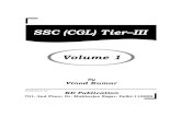 SSC(CGL)Tier–III -   · PDF filePublishedby: KDPublication 701,2ndFloor,Dr.MukherjeeNagar,Delhi-110009 SSC(CGL)Tier–III