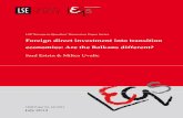 Foreign direct investment into transition economies: Are ... Discussion Paper Series... · A New Concept of European Federalism LSE ‘Europe in Question ’ Discussion Paper Series