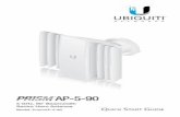5 GHz, 90 Beamwidth Sector Horn Antenna - Ubiquiti Networks · PDF fileSector Horn Antenna Model: PrismAP-5-90 PrismAP-5-90 Quick Start Guide TERMS OF USE: Ubiquiti radio devices must