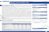 Dec 18, 2015 Industrials - Electrical Equipment ... · PDF fileMinda Corporation Ltd India ... services was established ... FY17E on account of full year impact driven by new business