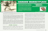 GARAND MARKETPLACE - M1 Garand Collectors · PDF fileAll submissions to the GARAND MARKETPLACE must be made ... Springfield 1903, M1 Garand, M1 Carbine, M14/M1A, M16/AR15, ... Navy