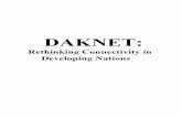 DAKNET -  · PDF fileDakNet, an ad hoc network ... documents, e-mail, and so on-is ... Successful examples include India’s PCOs and the Grameen Phone
