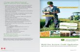 10 ways John Deere Financial Multi-Use Account Credit ... · PDF fileJohn Deere Financial may ask credit reporting agencies or others you list as a credit reference for consumer reports