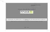 tfda.go.tztfda.go.tz/index/sites/default/files/GUIDELI…  · Web view · 2018-02-21Tanzania Food and Drugs Authority (TFDA) was established under the Tanzania Food, Drugs and cosmetics