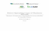 Direct Operating Costs of Business Aircraft - · PDF fileDirect Operating Costs of Business Aircraft ... benefits of using a corporate ... Saving Employee Time Business aviation allows