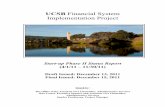 UCSB Financial System Implementation Project Financial System Report Startup...Sandra Featherson Project Manager Associate Director of Controls Accounting Services & Controls Doug