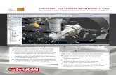 SolidCAM - the leAderS in integrAted CAM The complete ... · PDF fileSolidCAM - the leAderS in integrAted CAM The complete integrated Manufacturing Solution inside SolidWorks ... Mill-Turn