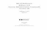 HP-UX Reference Release 11.0 System Administration ...infotelecommil.webcindario.com/manuales/unix_hpux_user_commands_2.pdfii Legal Notices The information in this document is subject