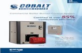 Commercial Boiler-Burner-Control Systemweil-mclain.ca/assets/uploads/wm-import/cobalt-brochure.pdf · Commercial Boiler-Burner-Control System Model 88c CS Boiler-Burner-Control System