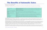 Security - DEA Gate · PDF fileSecurity: Security plays a large part in choosing to install an electric gate system at either your ... then cause the centre stop to be a major obstruction