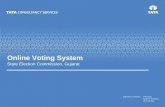 Online Voting System - State Election Commission, Gujarat · PDF fileCONFIDENTIAL Voting Using Internet technology Option 1 Voting from Residence Requirements for Registration Requirements