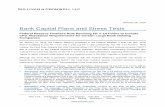 Bank Capital Plans and Stress Tests - Sullivan & … Bank Capital Plans and Stress Tests January 26, 2016 Attestation that actual data being reported are subject to internal controls
