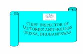 Directorate of Factories and Boilers - documents.gov.indocuments.gov.in/OR/433.pdf · Directorate of Factories and Boilers The Directorate of Factories and Boilers enforces two important