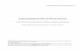 Understanding the Rise of African Business - · PDF fileUnderstanding the Rise of African Business 1 ... Document analysis is defined as a systematic procedure for reviewing or Figure