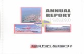 I ANNUAL REPORT - Cebu Port Authority Annual Report.pdfROMULO P. MANIGSACA Commissioner MICHAEL C. MENDOZA Commissioner PAC ITA G. TAN Commissioner RAMIRO V. VALENZUELA, JR. Commissioner