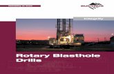 Rotary Blasthole Drills - TransDiesel Ltdtransdiesel.com/app_docs/Bucyrus Rotary Blast drills.pdf · 59 Series n Minimized vibration by the use of proven programmed drill control